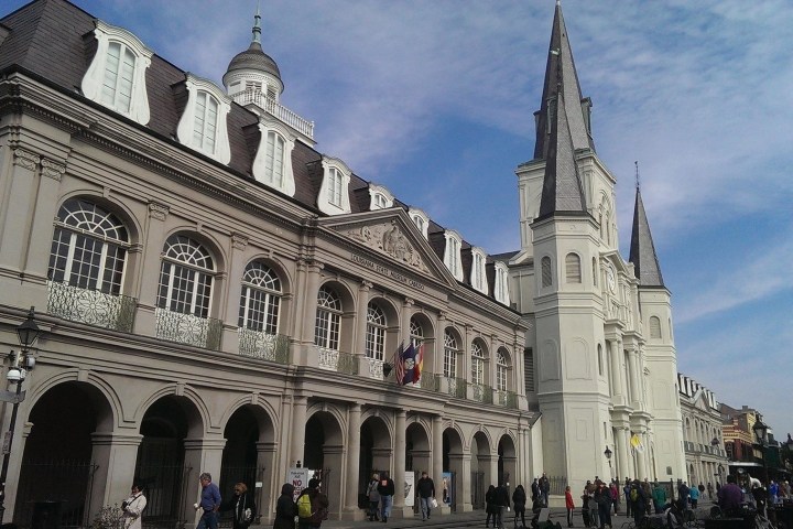 French Quarter People participating in the History & Culture Walking Tour